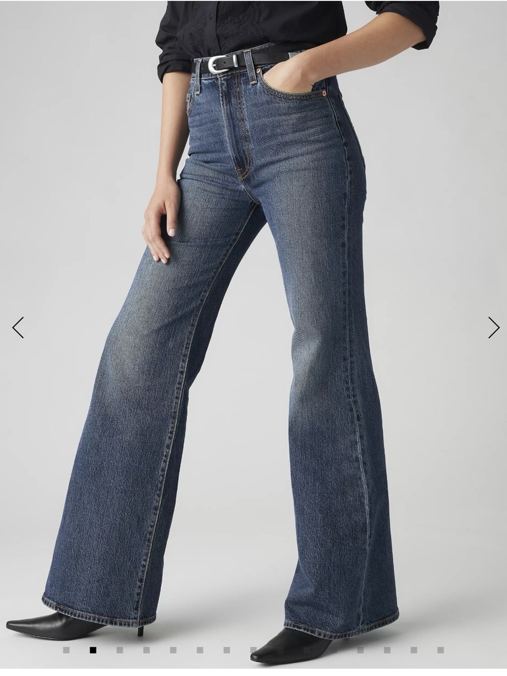 Levi Ribcage Bell Jeans - Picture 4 of 4